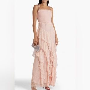 Alice + Olivia “Jocelyn Tiered Lace Dress” Size 12